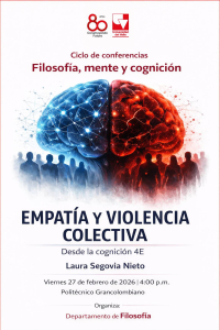Conferencia Empatía y Violencia Colectiva desde la Cognición 4E