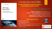 Conversatorio ¡No hay derecho! Contra las nubes y la tecnodominación feudal