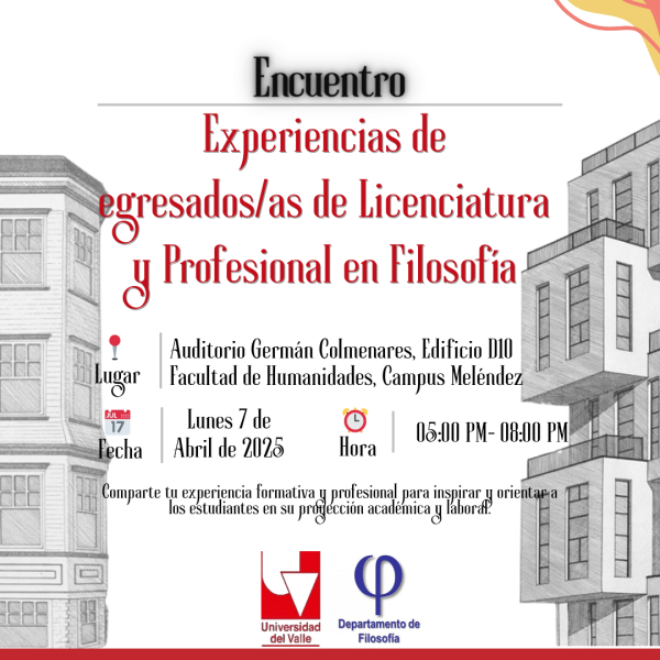 Experiencias de egresados de los Programas de Licenciatura y Profesional en Filosofía